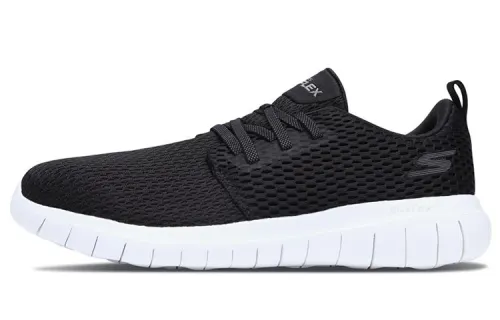 Skechers Go Flex Casual Shoes Women's Low Top Black/White
