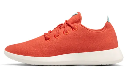 Allbirds Wool Runner Slip Resistant And Breathable Low top Sports Casual Shoes Men's Carnival Red