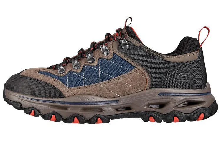 Skechers Relaxed Fit Casual Shoes Men's Mid Top Black/Brown