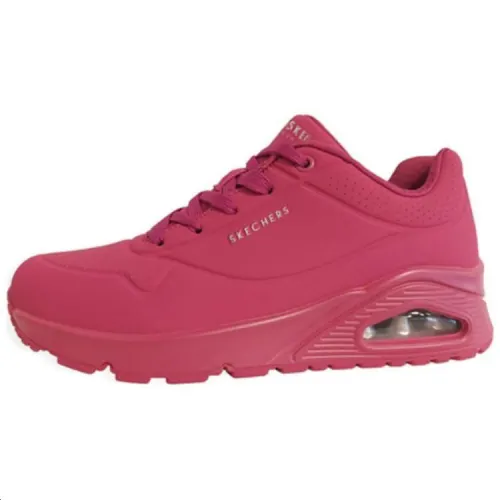 Skechers Uno Stand On Air Comfortable Low top Casual Shoes Women's Pink