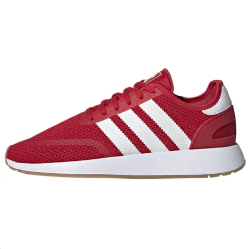 Adidas Originals Trefoil Collection Abrasion Resistant Abrasion Resistant Low top Casual Shoes Unisex Red
