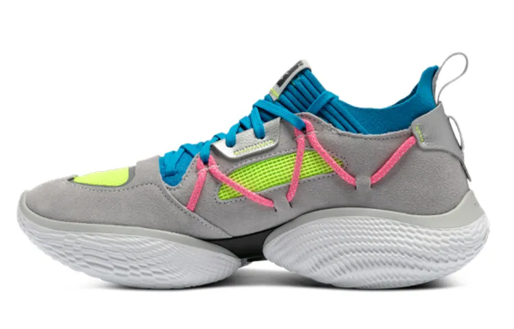 Under Armour Curry Flow 10 Leather Cushioning Abrasion Resistant Cushioning, Wear Resistant Low top Casual Shoes Unisex
