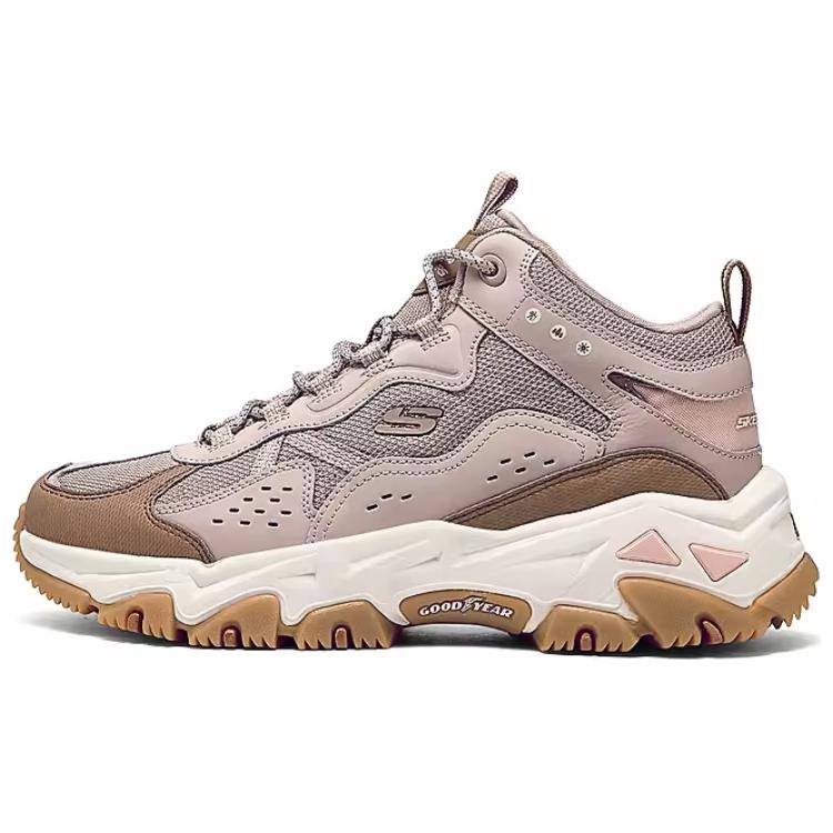 Skechers D’LITES Hiker Breathable Height Increasing Rebound Breathable Height Increasing Rebound Mid top Casual Shoes