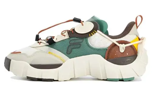 FILA FUSION Bone Sneakers 'White Green Brown'