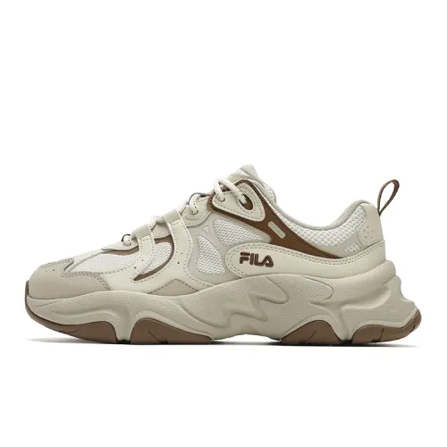 FILA MARS 3 Slip Resistant Abrasion Resistant Slip Resistant Abrasion Resistant Low top Casual Shoes Men's White Yellow