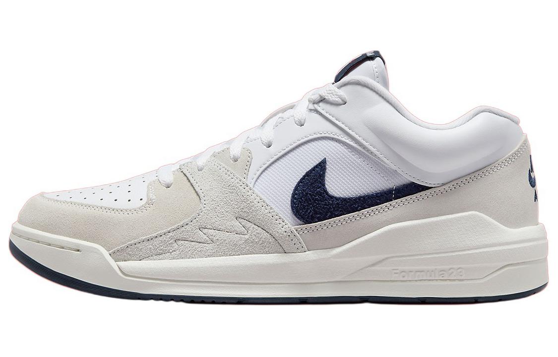 Jordan Stadium 90 Gym Red Everyday Versatile Wear-Resistant Breathable Low-top Life Casual Shoes Men's White Blue