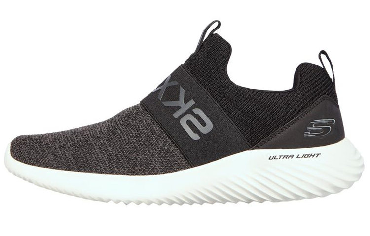 Skechers Bounder Low Top Running Shoes Black