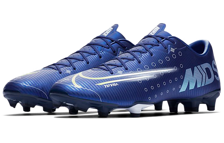 Футбольные бутсы Nike Mercurial Vapor 13 Academy MDS MG (синие) — фото 3