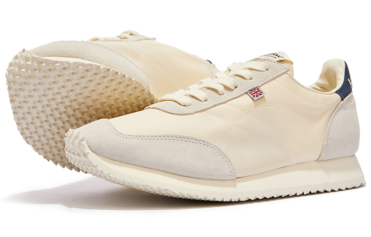 Norman Walsh Tdl Mid top Casual Shoes Unisex White Dark Blue