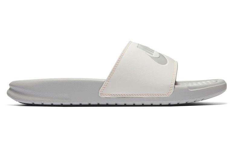 Женские шлепанцы Nike Leadcat Slide (бело-розовые) — фото 2