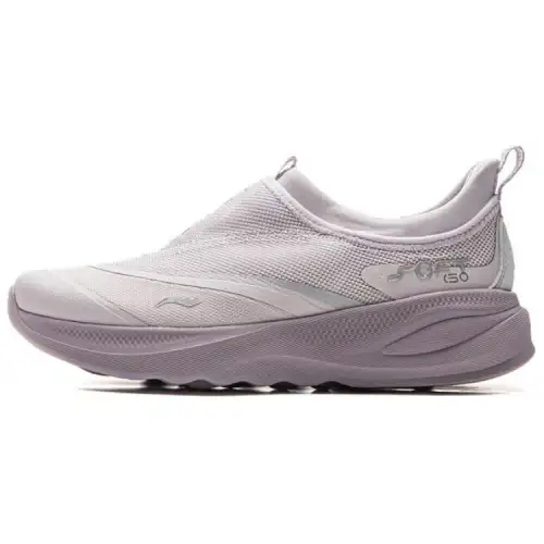 Li Ning SOFT GO 2 Low top Casual Shoes Women's Purple Gray