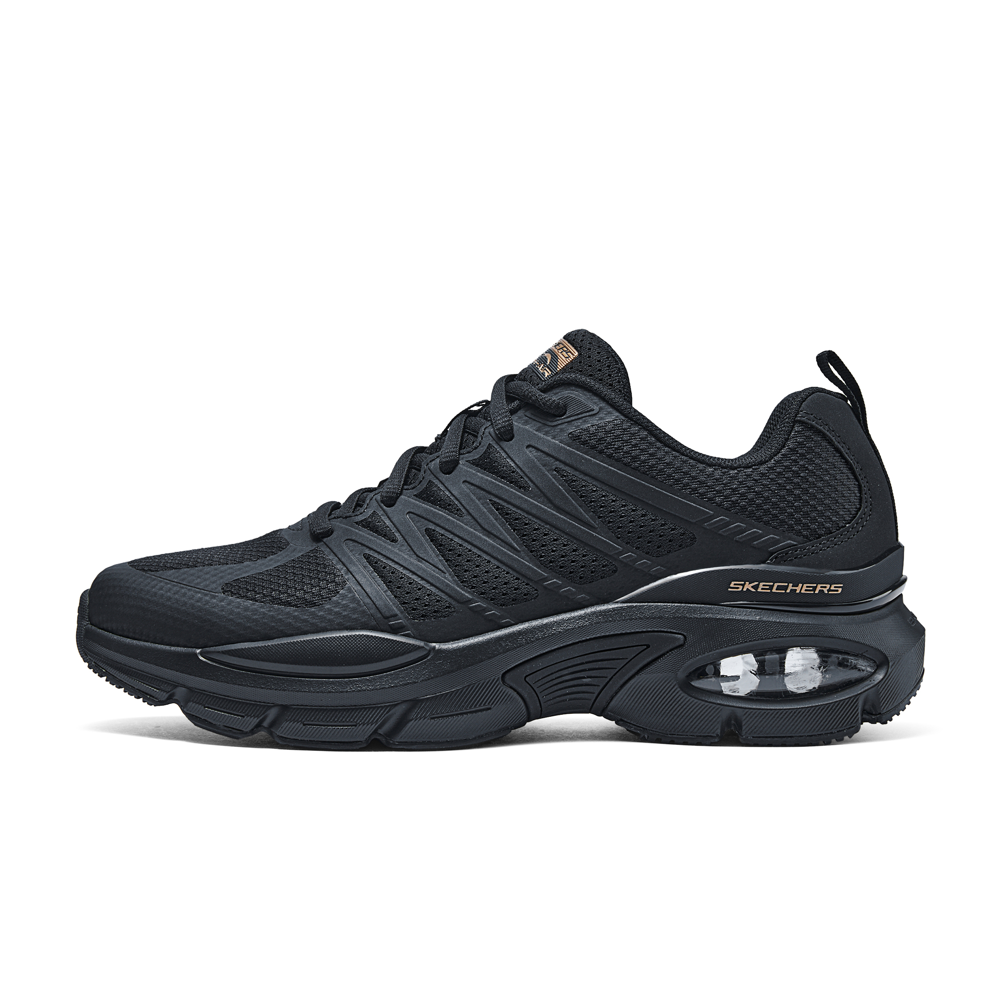 Мужские кроссовки Skechers Skech-Air Ventura (черные)