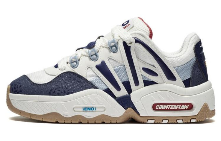 Li Ning Yue 2.0 Yue 2.0 Low top Sports Casual Shoes Women's White Blue