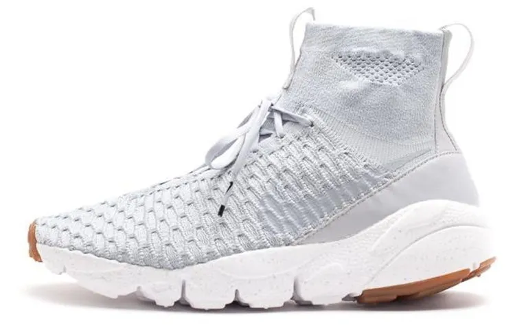Nike Footscape Magista Grey White Slip Resistant Abrasion Resistant Slip Resistant Abrasion Resistant High top