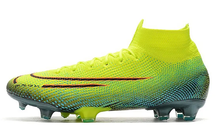 Nike Mercurial Superfly 7 FG Firm Ground Soccer Shoes Unisex Slight Yellow Green