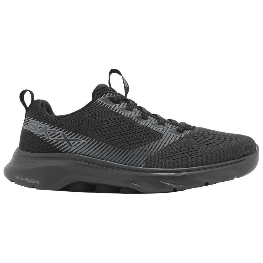 Skechers GO WALK 7 Abrasion Resistant Lightweight Wear resistant And Lightweight Low top Casual Shoes Men’s Black