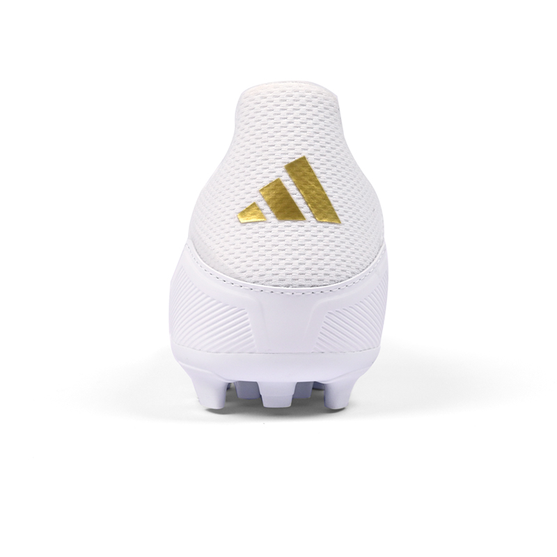 Adidas F50 League AG Artificial Ground Synthetic Leather Soccer Shoes Unisex White Gold