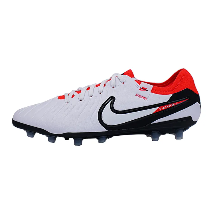 Nike Tiempo Legend 10 Pro AG Artificial Ground Soccer Shoes Men's White Red