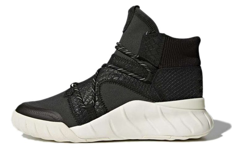 Adidas originals Tubular X 2.0 shock-absorbing anti-slip high-top sneakers women's black