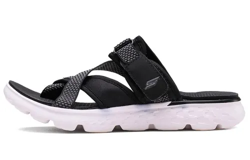 Skechers ON THE GO Slide Slippers Women's Black/White