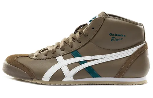 Onitsuka Tiger Mexico Mid Runner Mid top Casual Shoes Unisex Taupe