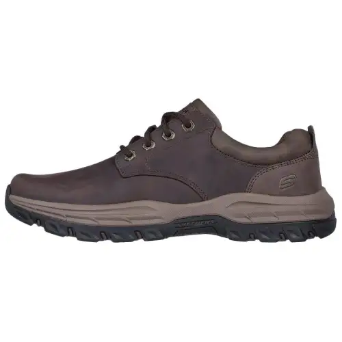 Skechers Relaxed Fit Low top Casual Shoes Men's Dark Brown