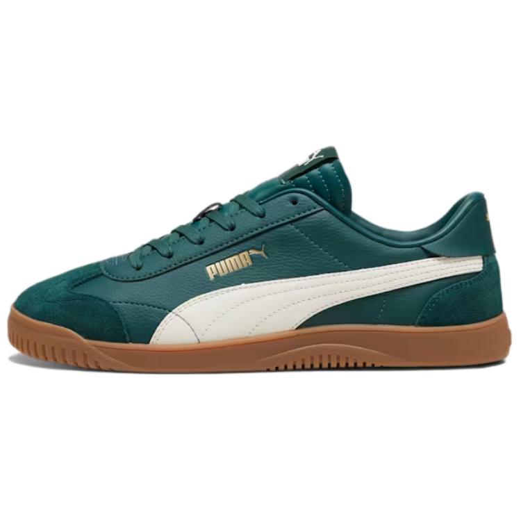 PUMA Club 5v5 Soft And Comfortable Abrasion Resistant Abrasion Resistant Low top German Army Trainers Unisex Dark Green