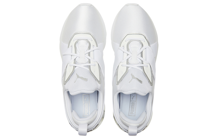 Женские кроссовки PUMA Muse X3 Metallic (белые) — фото 4