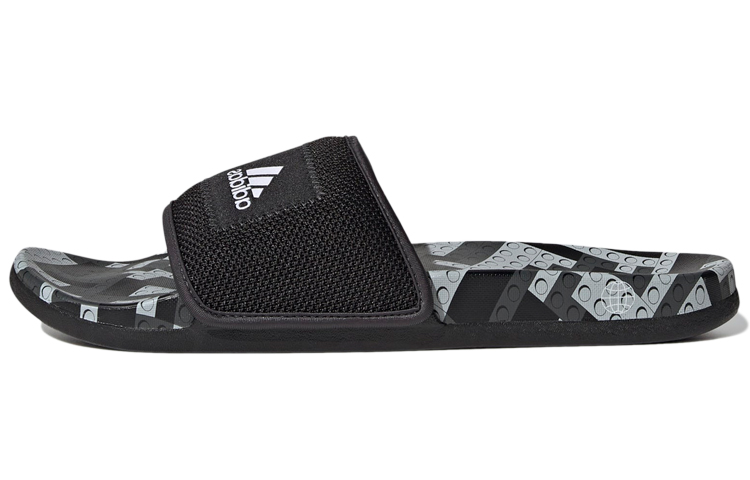 Adilette Lego x Adilette Adidas Comfort Slide 'Core Black'