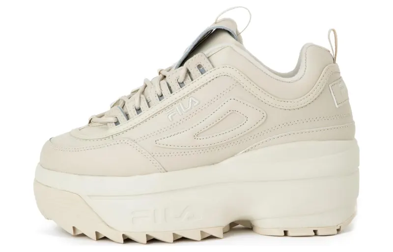 FILA Disruptor 2 Wedge Low top Casual Shoes Women's Beige