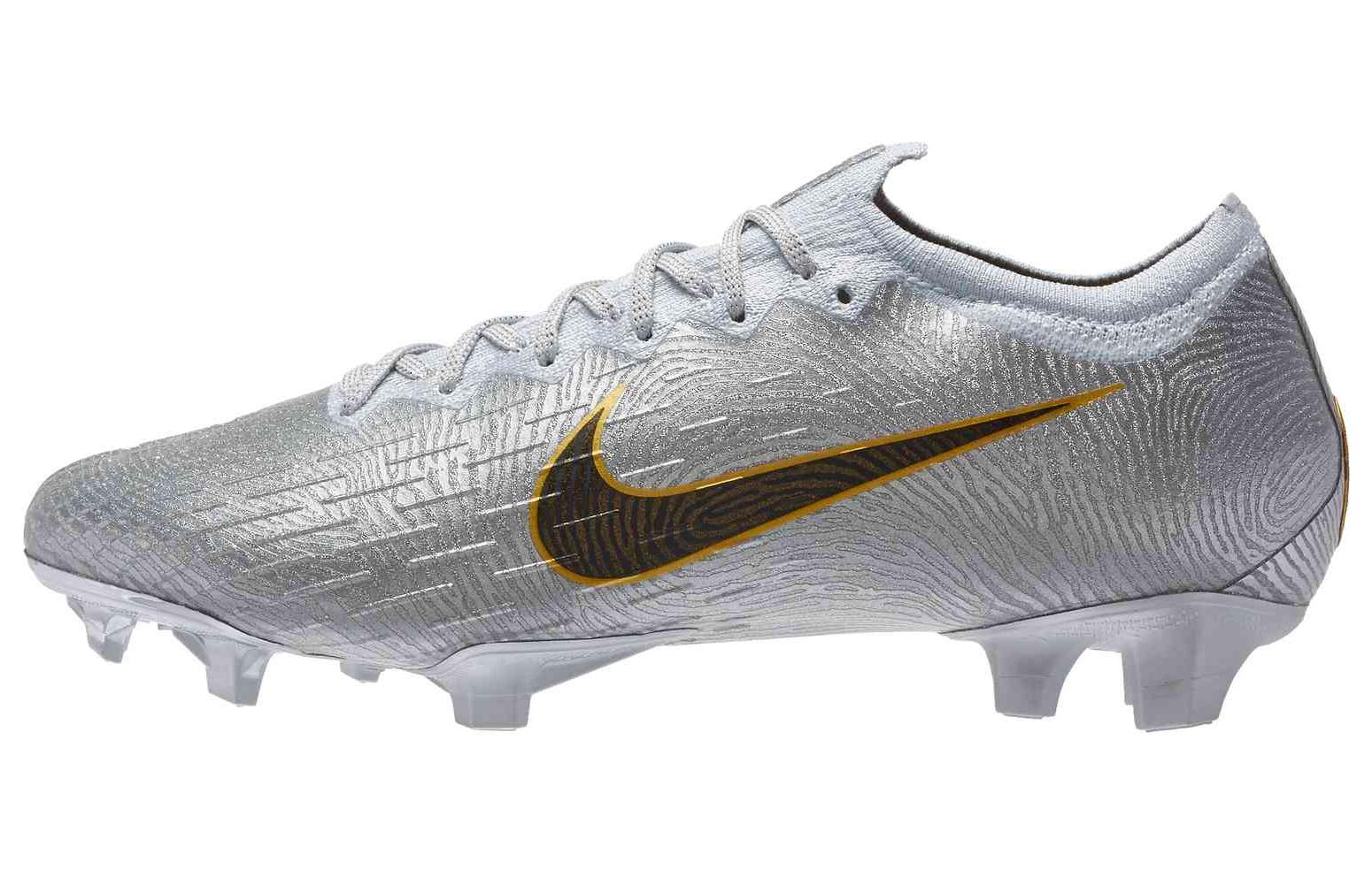 Мужские бутсы Nike Mercurial Vapor 12 (серебряный)