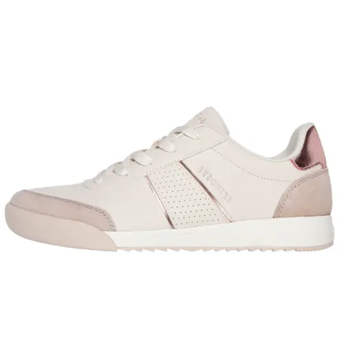 Skechers Street Cushioning, Wear Resistant Low top Casual Shoes Women's Beige Pink