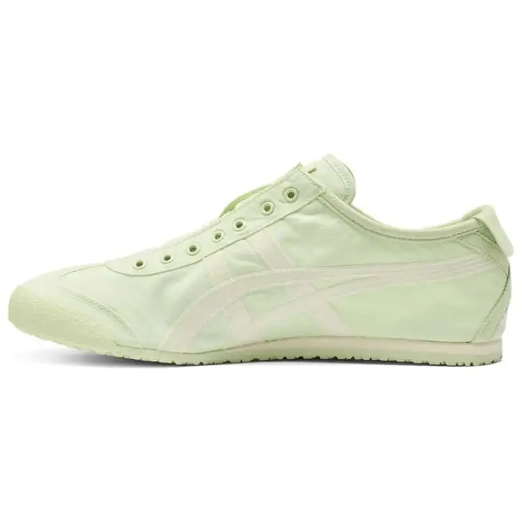 Onitsuka Tiger MEXICO 66 SLIP-ON Casual Shoes Unisex Women's Light Green
