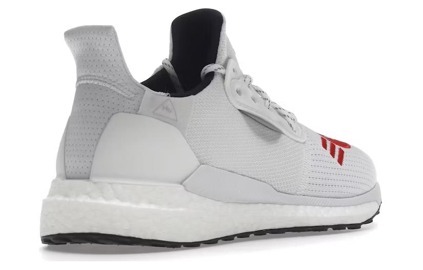 Кроссовки Human Made HUMAN MADE x Pharrell x adidas originals Solar Hu Glide (красно-белые) — фото 4