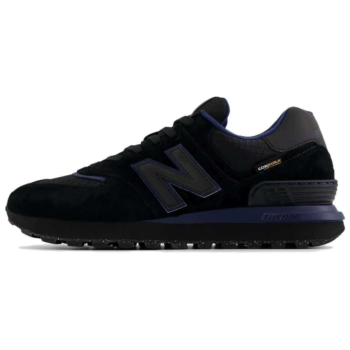 574 New Balance Legacy 'Cordura Pack - Black Anthracite Navy'
