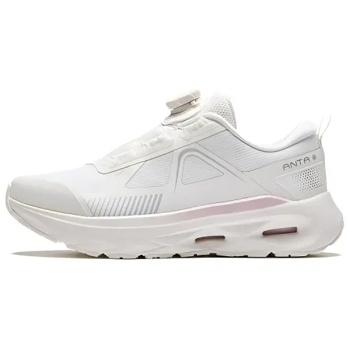 Anta Shen Xing Pro Mesh Slip Resistant Abrasion Resistant Low top Casual Shoes Women's Ivory White