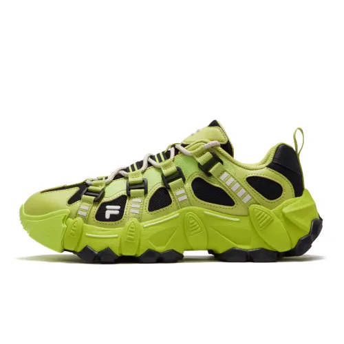 FILA FUSION EXOCET Mountains Shoes Lace Up Breathable Low top Casual Shoes Women's Green