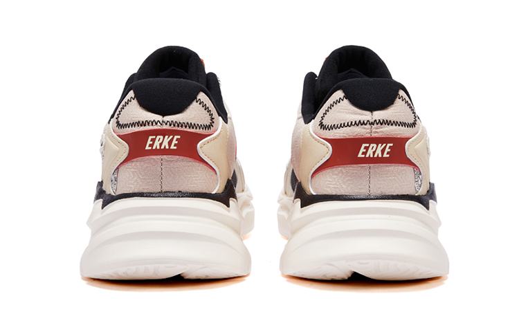 Erke Chinese Fashion Trend Textile, Synthetic Leather Cushioning Abrasion Resistant Cushioning, Wear Resistant Low top