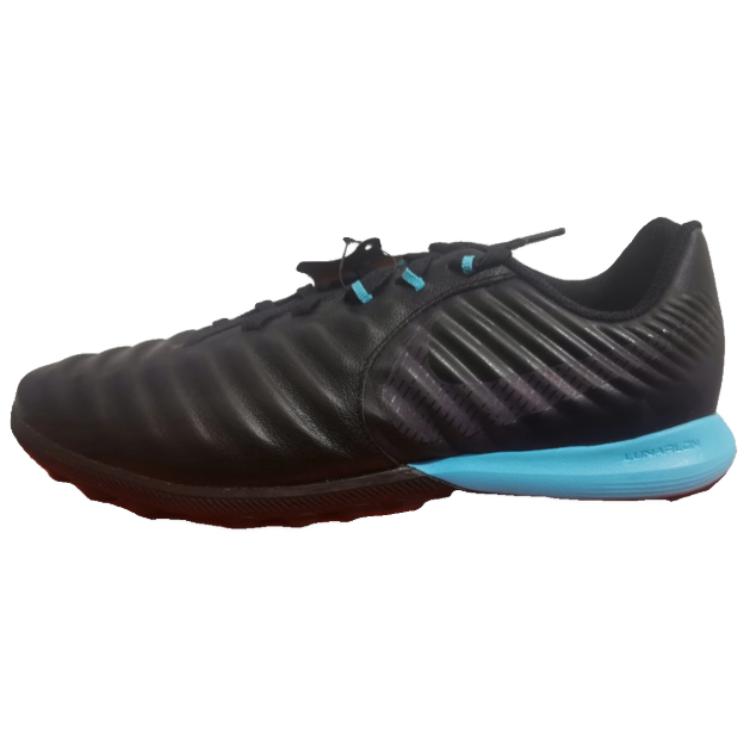 Nike TF Turf Abrasion Resistant Lightweight Wear resistant And Lightweight Soccer Shoes Men’s Black