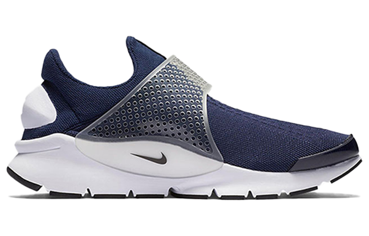 Кроссовки Nike Sock dart "Midnight Navy" OG (темно-синие) — 午夜蓝/中度灰/白/黑 — фото 2