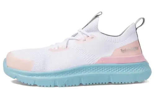 Timberland Mesh Abrasion Resistant Low top Casual Shoes Women's White Blue
