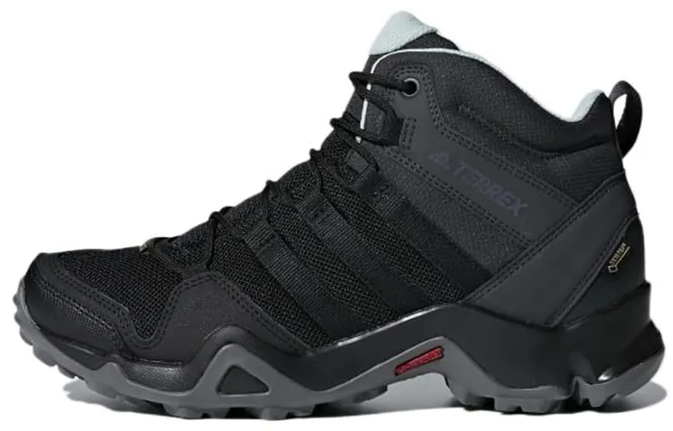 Adidas Terrex Ax2rTerrex Ax2r Textile, Leather Comfortable Abrasion Resistant Mid top Casual Shoes Women's Black