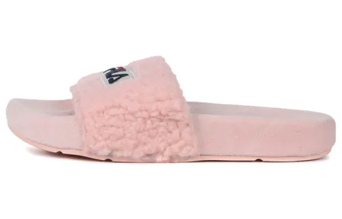 FILA Drifter Series Lightweight Pink Korean Version Slippers