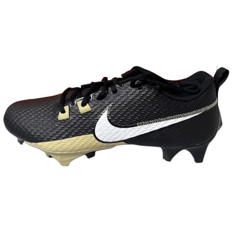 Nike Vapor Edge Speed 360 2 Comfortable Abrasion Resistant Soccer Shoes Men's Black Gold