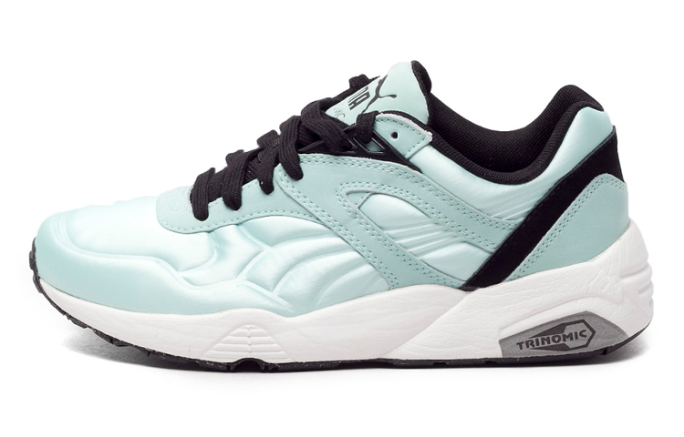 PUMA R698 Casual Shoes Unisex Low Top Cyan/White