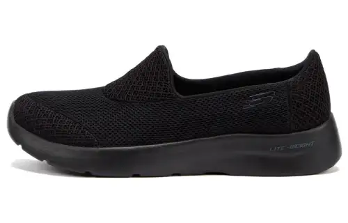 Skechers Dynamight 2.0 Lightweight And Breathable Low top Sports Casual Shoes Women's Black