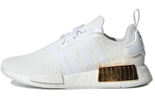 Adidas Wmns NMD_R1 'White Gold Metallic' Women's