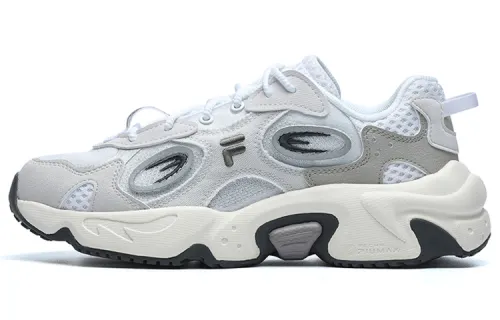 FILA FUSION Raccoon Sneakers 'White Grey' Women's