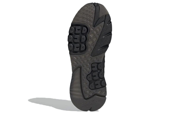 Кроссовки adidas originals Nite Jogger (черный) — Чёрный — фото 4