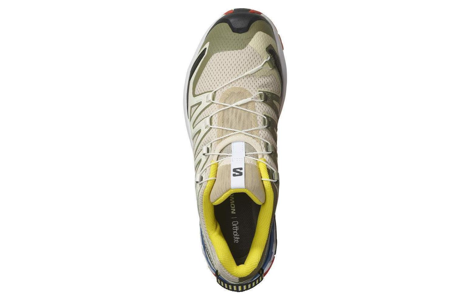SALOMON XA Pro 3D V9 Comfortable Low top Casual Shoes Men’s Beige Green